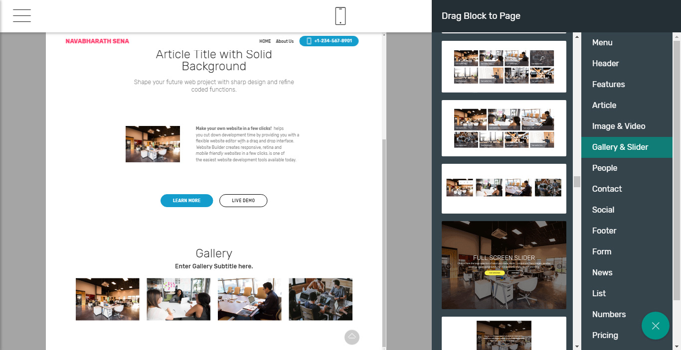 web design